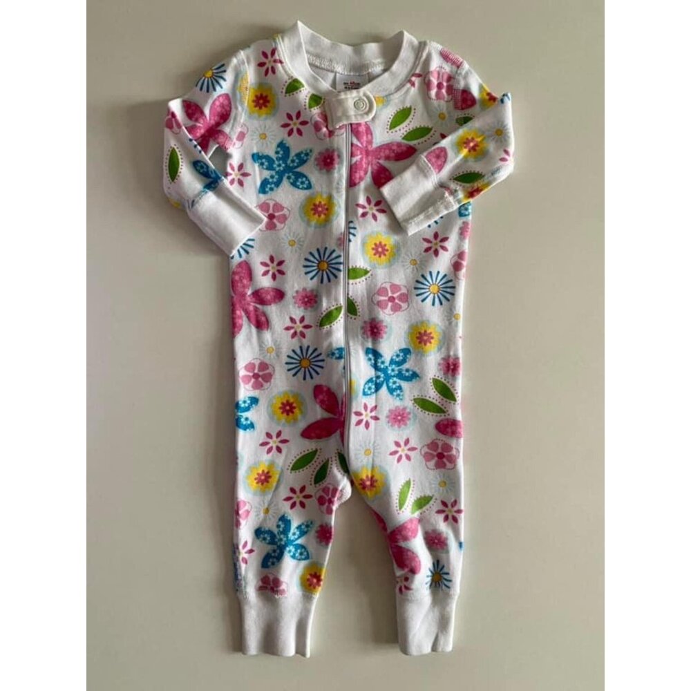 Hanna Andersson Floral Sleeper - Size 60 (3-6 months)